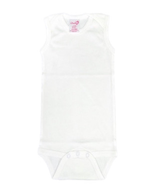3M Sleeveless Breathable Bamboo Cotton All Season Baby Onesie Romper Bodysuits I7030